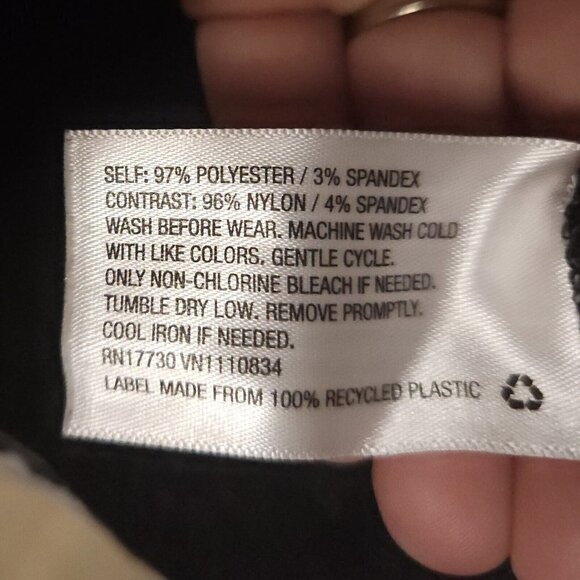 Xhilaration Girls Black White Cheetah Animal Print Fit Flare Dress 14-16 - Picture 6 of 6